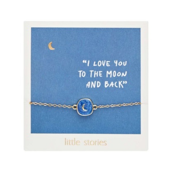 Εικόνα της Βραχιόλι MOON “Little Stories” Χρώμα Χρυσό