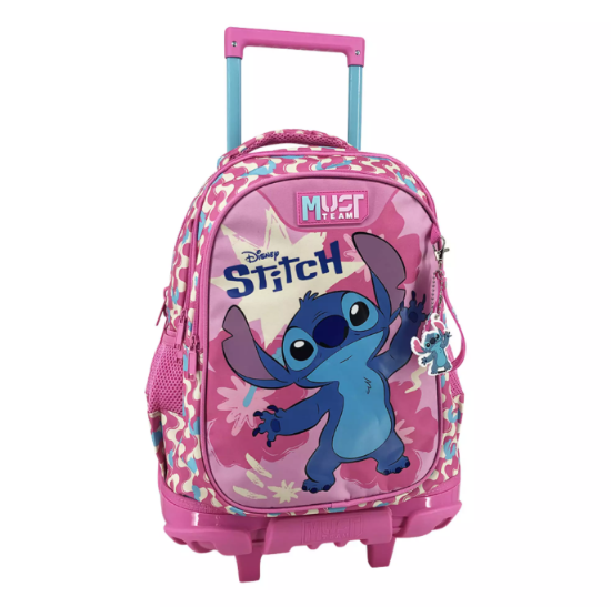 Εικόνα της Τρόλεϊ Δημοτικού Disney Stitch Pink Must Team 3 Θήκες