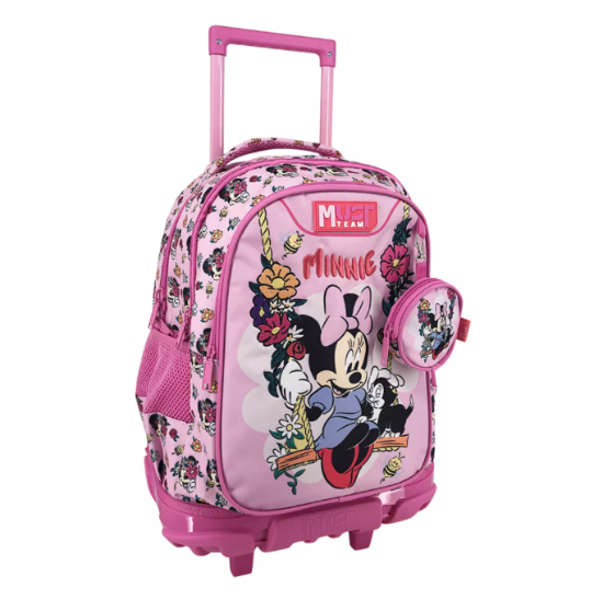 Εικόνα της Τρόλεϊ Δημοτικού Disney Minnie Mouse Flowers Must Team 3 Θήκες