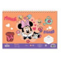 Picture of PAINTING BLOCK MINNIE - FIGARO 23X33 40 SHEETS STICKERS-STENCIL
