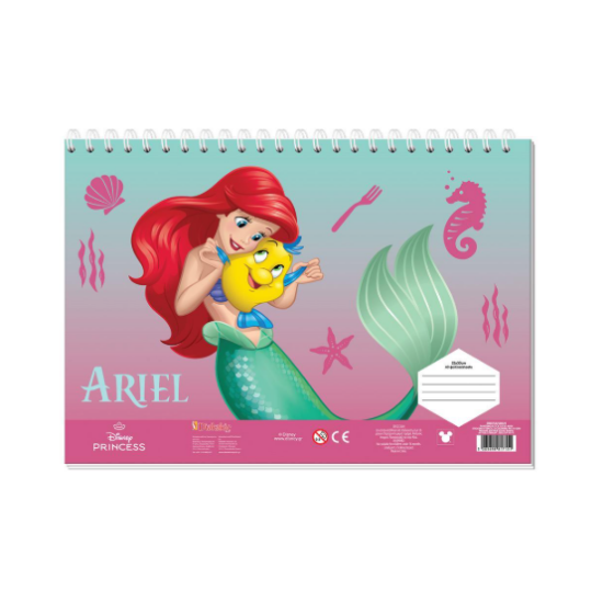 Picture of PAINTING BLOCK ARIEL 23X33 40 SHEETS STICKERS-STENCIL