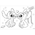 Εικόνα της ΜΠΛΟΚ ΖΩΓΡΑΦΙΚΗΣ STITCH & ANGEL - OHANA MEANS FAMILY 23X33 40ΦΥΛΛΑ ΑΥΤΟΚΟΛΛΗΤΑ-ΣΤΕΝΣΙΛ