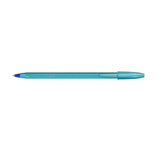 Εικόνα της ΣΤΥΛΟ BIC CRISTAL GLACE ΤΙΡΚΟΥΑΖ ΜΑΤ ΜΠΛΕ ΜΕΛΑΝΙ 1.0MM