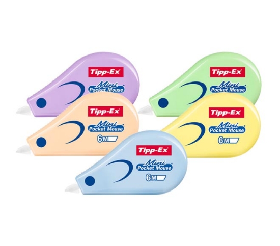 Εικόνα της ΔΙΟΡΘΩΤΙΚΗ ΤΑΙΝΙΑ TIPP-EX MINI PASTEL 6Μ