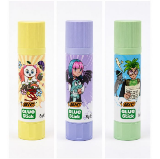Εικόνα της ΚΟΛΛΑ ΣΤΙΚ PASTEL DECORS BIC 8g