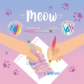 Εικόνα της Σετ 6 Μαρκαδόρων Διπλής Μύτης Layering – Meow Legami