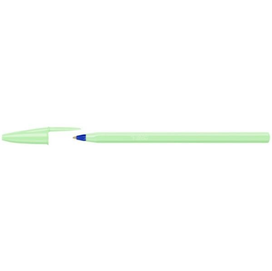 Picture of Pen Bic Cristal Pastel Green Blue Ink 1.0mm