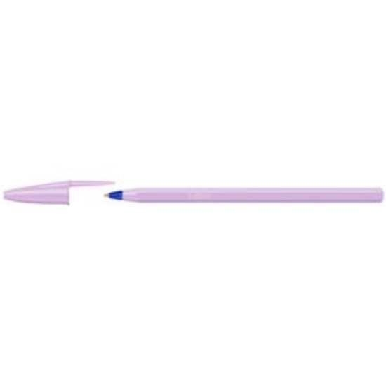Picture of Pen Bic Cristal Pastel Purple Blue Ink 1.0mm