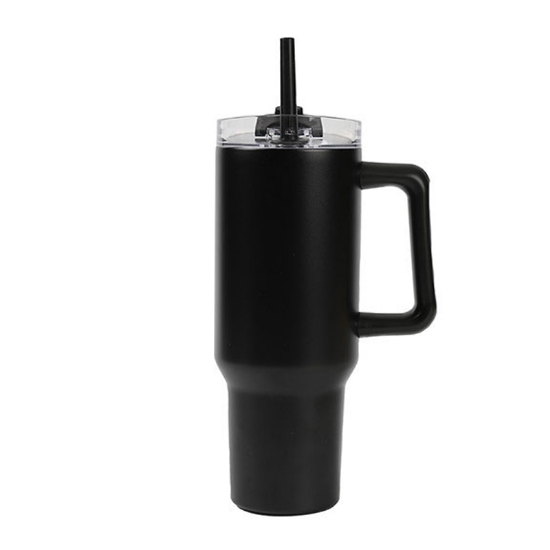 Εικόνα της ΚΟΥΠΑ ΘΕΡΜΟΣ ΜΕ ΧΕΡΟΥΛΙ i DRINK ID0258 TRAVEL MUG 1200ml BLACK