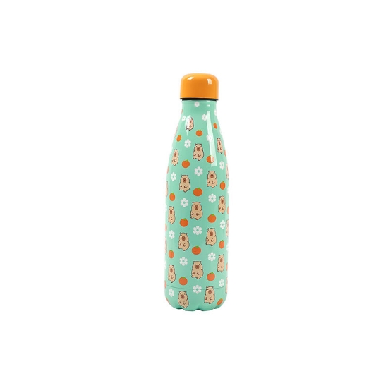 Picture of CANTEEN i DRINK ID0458 THERM BOTTLE 500ml CAPYBARA
