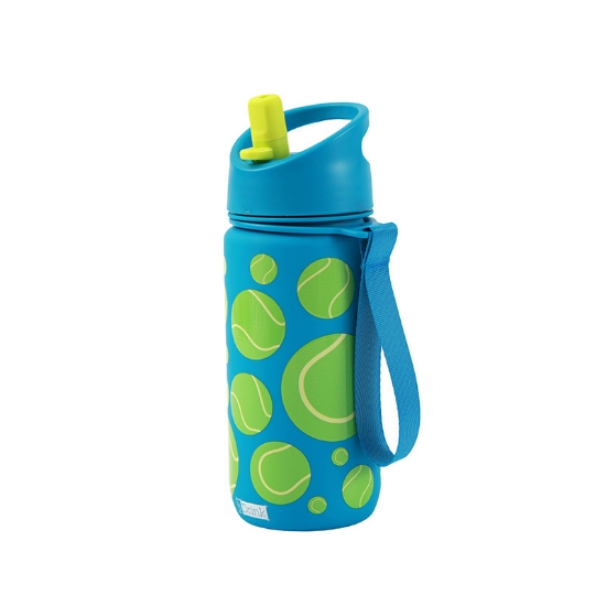 Εικόνα της ΠΑΓΟΥΡΙ ΜΕ ΚΑΛΑΜΑΚΙ i DRINK ID0564 THERM BOTTLE 420ml TENNIS