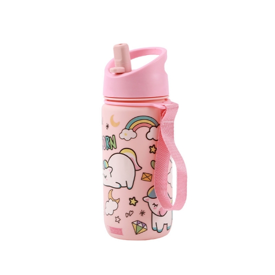 Εικόνα της ΠΑΓΟΥΡΙ ΜΕ ΚΑΛΑΜΑΚΙ i DRINK ID0559A THERM BOTTLE 420ml UNICORN