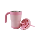 Picture of THERMOS MUG I DRINK ID0260 TRAVEL MUG 420ML PASTEL PINK