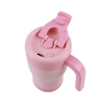 Picture of THERMOS MUG I DRINK ID0260 TRAVEL MUG 420ML PASTEL PINK
