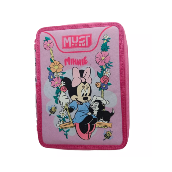 Picture of Σχολική Κασετίνα Διπλή Γεμάτη Disney Minnie Mouse Must Team