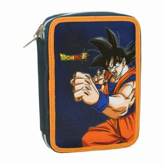 Εικόνα της Κασετίνα Διπλή Γεμάτη Son Goku Dragon Ball Super Gim
