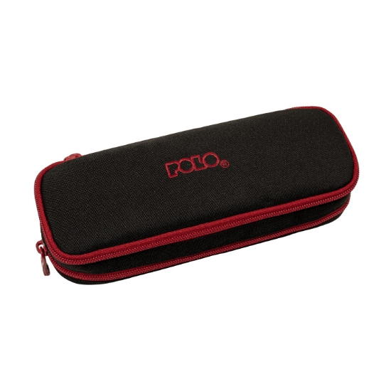 Εικόνα της ΚΑΣΕΤΙΝΑ POLO 2 ΘΕΣΕΩΝ ΔΙΧΡΩΜΗ BLACK/RED DUO 2026 937004-2033