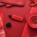 Εικόνα της ΜΑΡΚΑΔΟΡΟΣ ΥΠΟΓΡΑΜΜΙΣΗΣ STABILO BOSS ORIGINAL REAL RED