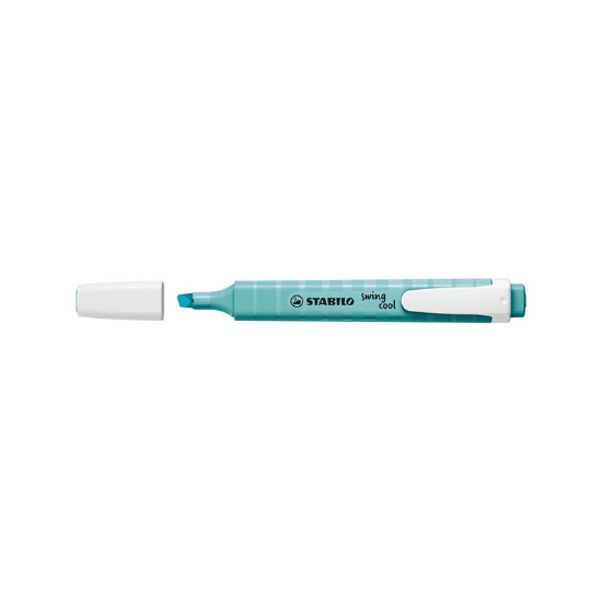Εικόνα της ΜΑΡΚΑΔΟΡΟΣ ΥΠΟΓΡΑΜΜΙΣΗΣ SWING PASTEL 275/113 TURQUOISE STABILO