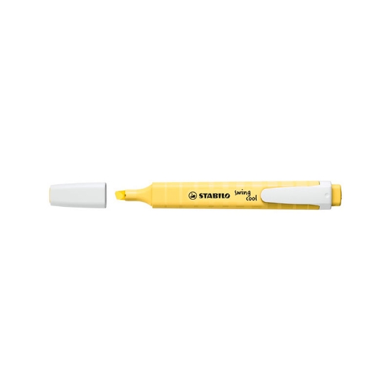 Εικόνα της ΜΑΡΚΑΔΟΡΟΣ ΥΠΟΓΡΑΜΜΙΣΗΣ SWING PASTEL 275/144 PASTEL YELLOW STABILO
