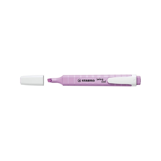 Εικόνα της ΜΑΡΚΑΔΟΡΟΣ ΥΠΟΓΡΑΜΜΙΣΗΣ SWING PASTEL 275/155 LILAC STABILO