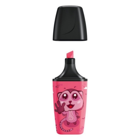 Εικόνα της ΜΑΡΚΑΔΟΡΟΣ STABILO BOSS mini ANIMAL VIBES ΡΟΖ