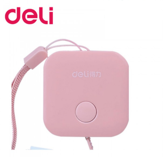 Picture of MEASURING TAPE DELI PLASTIC 1.5mx7mm PINK