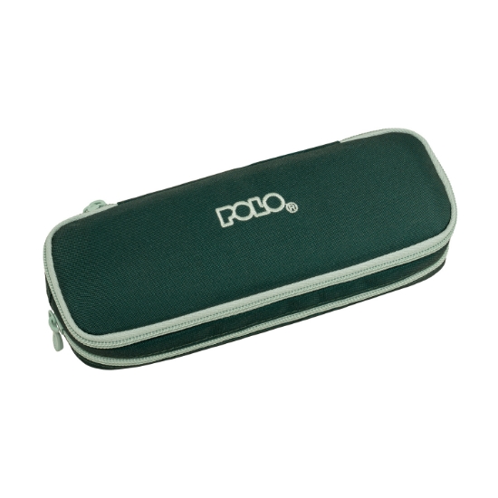 Picture of PENCIL CASE 2 COMPARTMENTS TWO-TONE GREEN/PASTEL MINT DUO 2026 937004-6357
