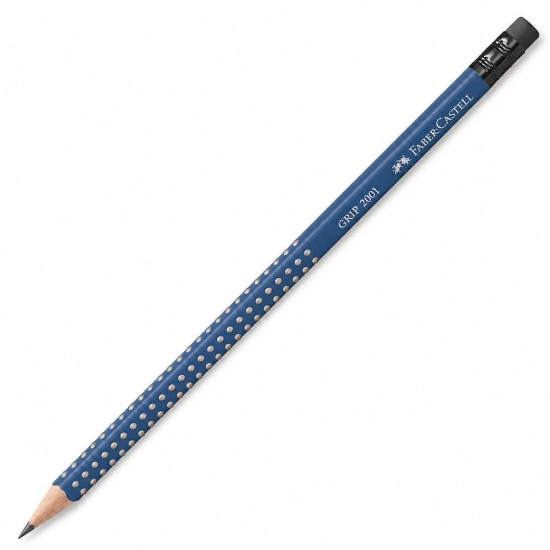 Picture of PENCIL WITH ERASER FABER CASTELL GRIP 2001 HB BLUISH TURQUISE