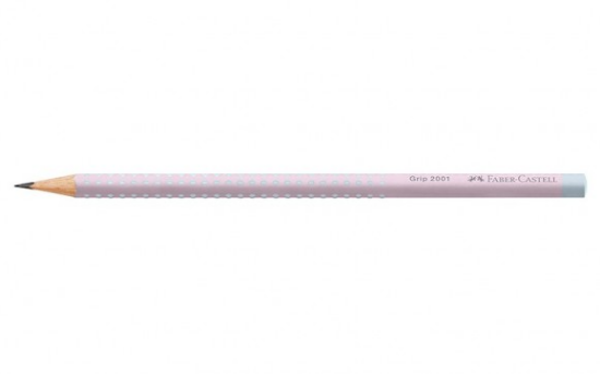 Εικόνα της ΜΟΛΥΒΙ FABER CASTELL GRIP 2001 FLOW EDITION B PINK - BLUSHING SKY