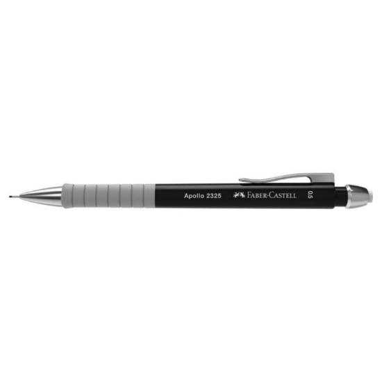 Εικόνα της ΜΗΧΑΝΙΚΟ ΜΟΛΥΒΙ FABER APOLLO 0.5MM ΜΑΥΡΟ