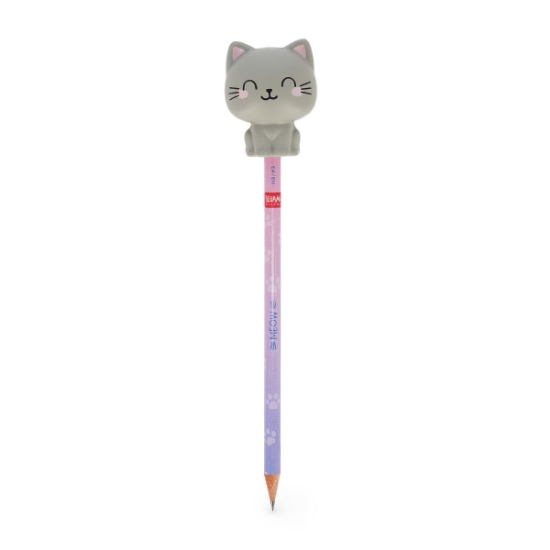 Εικόνα της Μολύβι με Squishy Kitty "Be Curious" - Squeezies Legami