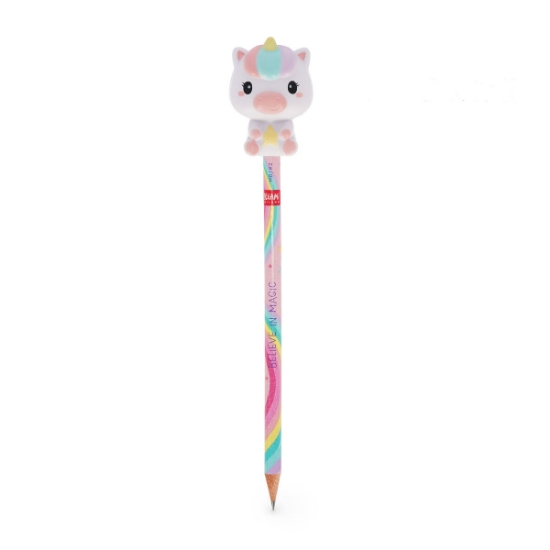Εικόνα της Μολύβι με Squishy Unicorn "Believe In Magic" - Squeezies Legami