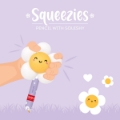 Εικόνα της Μολύβι με Squishy Daisy "Oh Happy Daisy" - Squeezies Legami