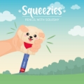 Εικόνα της Μολύβι με Squishy Golden Retriver "Fur-ever Friends" - Squeezies Legami