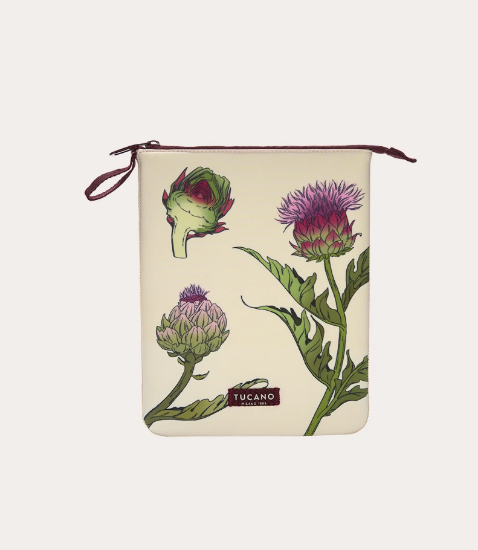Picture of BOOK COVER FABRIC ARTICHOKE FLOWER TUCANO