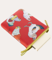 Picture of BOOK COVER FABRIC CHICKENS RED TUCANO