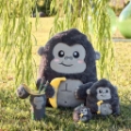 Εικόνα της Στυλό που σβήνει Gel Gorilla "Wild but Kind" Μαύρο Legami