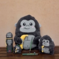 Εικόνα της Στυλό που σβήνει Gel Gorilla "Wild but Kind" Μαύρο Legami