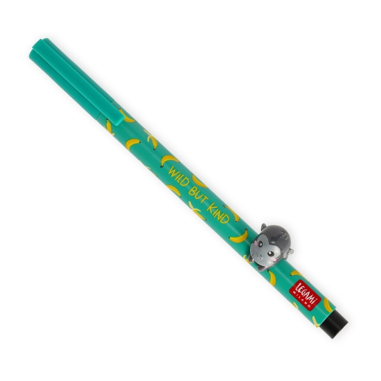 Εικόνα της Στυλό Gel decorative Gorilla "Wild but Kind" - Lovely Friends Legami