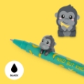 Εικόνα της Στυλό Gel decorative Gorilla "Wild but Kind" - Lovely Friends Legami