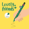 Εικόνα της Στυλό Gel decorative Gorilla "Wild but Kind" - Lovely Friends Legami