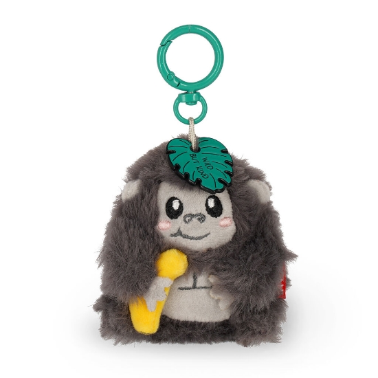 Picture of Keychain with plush Gorilla - Super Soft! Legami