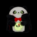 Εικόνα της Λούτρινο Παιχνίδι Panda Vampire "Bam-Boo" Halloween  – Super Soft! – Mini Legami