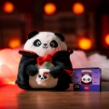 Εικόνα της Λούτρινο Παιχνίδι Panda Vampire "Bam-Boo" Halloween  – Super Soft! – Mini Legami