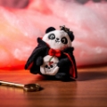 Picture of Mπρελόκ με λούτρινο Panda Vampire "Bam-Boo" Halloween - Super Soft! Legami