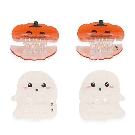 Εικόνα της Σετ 4 Μίνι Κλιπ Μαλλιών – Clip Me Up! Halloween Legami