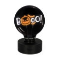 Picture of Lightbulb Shaped Table Lamp Pumpkin Booo Halloween - Bulb Fiction XL Legami