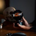 Picture of Lightbulb Shaped Table Lamp Pumpkin Booo Halloween - Bulb Fiction XL Legami