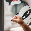 Εικόνα της Σετ 40 αυτοκόλλητων Halloween για παραθύρα Cling Window - Windo-Wow Legami